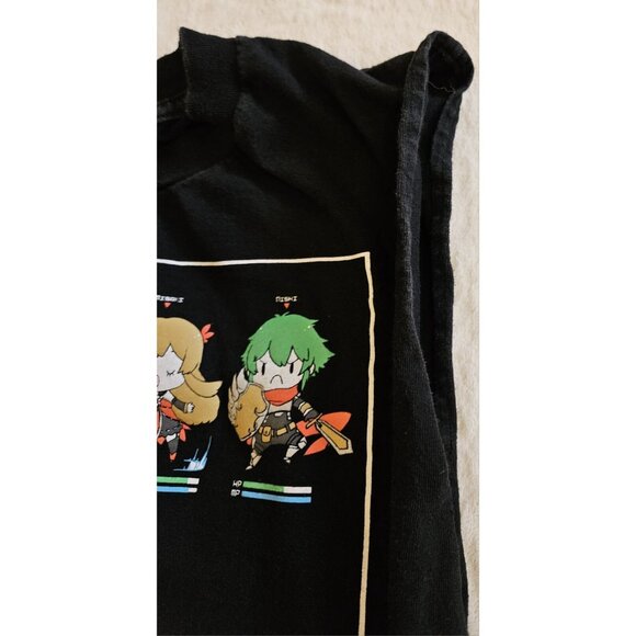 Animethon 21 Sleevless T-Shirt Size XL Black Large Dragon Graphic - Picture 5 of 8